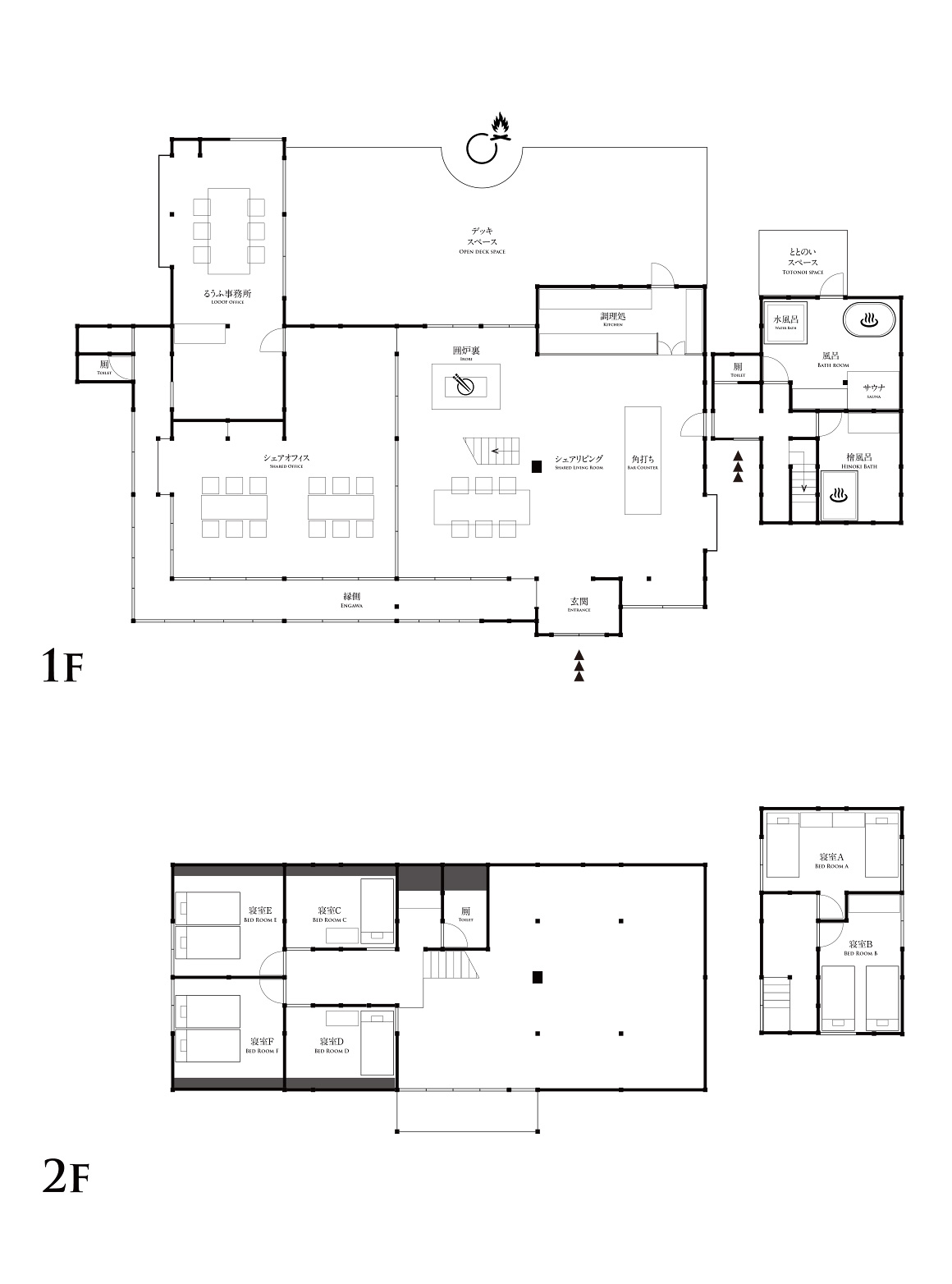 お部屋の間取り図